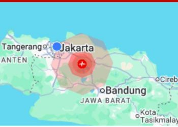 Gempa Magnitudo 4,9 Guncang Bekasi Terjadi di Darat Aman dari Risiko Lanjutan