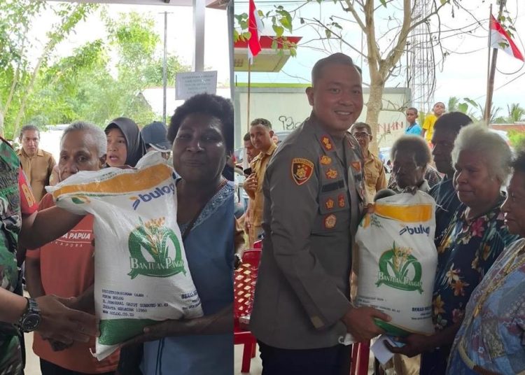 HUT ke-80 RI, BULOG Salurkan Bantuan Pangan dan Gelar GPM di Papua