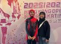 Mikaila Kaia Fathima dan Medina Khaira Fastabiqa Hijaber Indonesia Ikut Lomba Skating Hong Kong