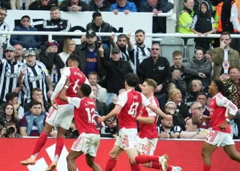 Rating Pemain Arsenal vs Newcastle: Rice Unggul, Gyokeres Kurang Tajam di Depan Gawang