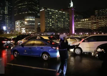 Hujan di Jakarta, Ruas Jalan Terdampak Kemacetan