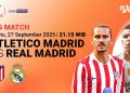 Siaran Langsung Atletico Madrid vs Real Madrid, Segera Tayang di Vidio
