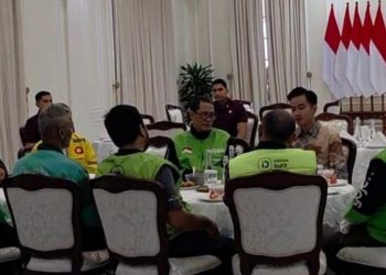Mitra Grab Bertemu Wapres Gibran Saat Demo di DPR