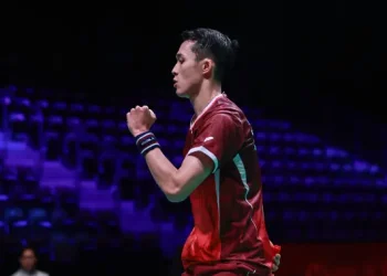 Hasil Denmark Open 2025: Jonatan Christie kalahkan Li Shi Feng menuju semifinal