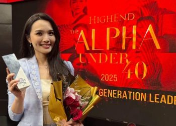 Diana Jo Mendapatkan Penghargaan The Alpha Under 40 2025 untuk Perempuan Tangguh