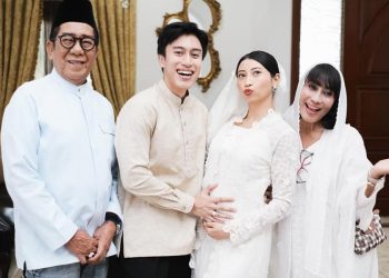 6 Momen Tasyakuran 4 Bulan Kehamilan Istri Ragahdo dan Calon Cucu Pertama