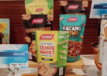 BRI Sukses Tingkatkan UMKM Erildya Cemilan Family ke Level yang Lebih Tinggi