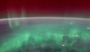 Penampakan Menakjubkan Aurora Borealis dari Stasiun Luar Angkasa