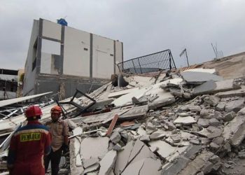 Polisi Selidiki Bangunan Utuh di Koja Jakarta Utara