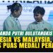 Ganda Putri Indonesia Kalah dari Malaysia di Final SEA Games 2025
