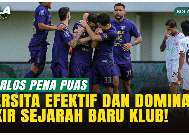 Persita Raih Sejarah Kemenangan Atas Borneo FC Menurut Carlos Pena