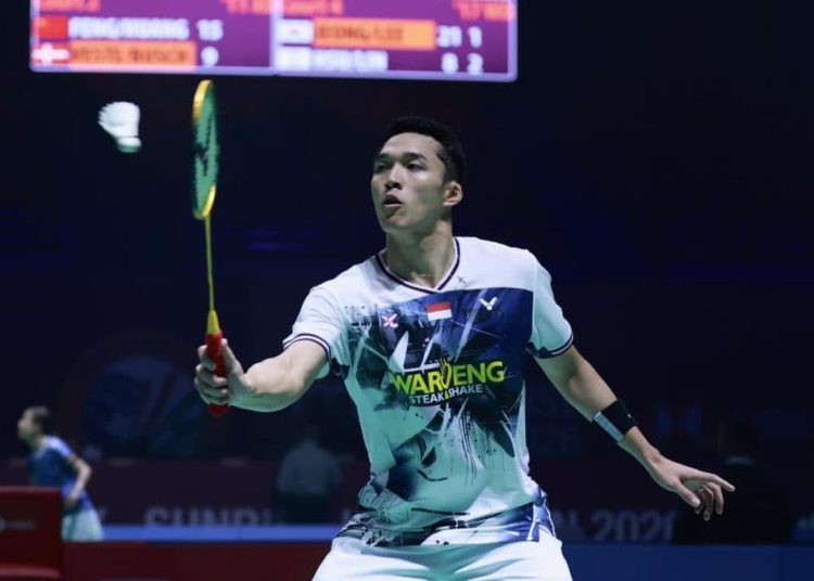 Klaim Jonatan Christie tentang Tunggal Putra Singapura yang Tidak Fair Play