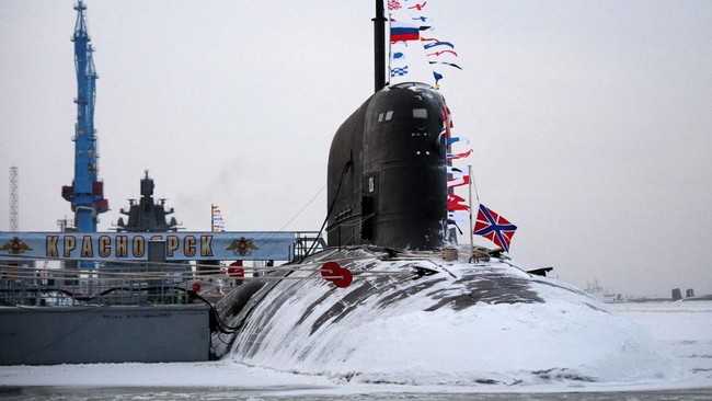 Diserang AS, Kapal Selam Rusia Siap Luncurkan Rudal Nuklir